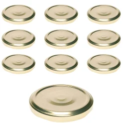 TO 66 gold ster. mit Button, 10 Stück