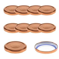 TO 66 kupfer past. mit Button BLUESEAL, 10 Stück