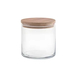 Vorratsglas 'Inga' 530 ml mit Holzdeckel