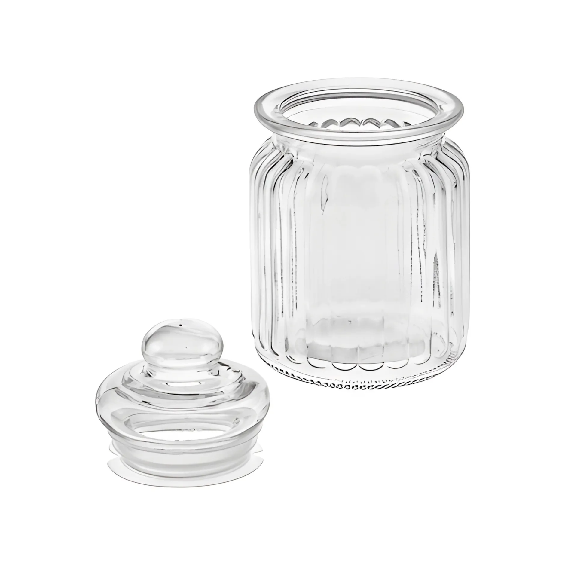Vorratsglas mit Facetten 260 ml