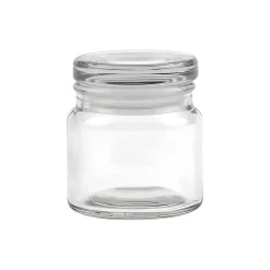 Vorratsglas 80 ml mit Glasstopfen