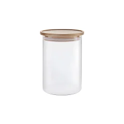 Vorratsglas Simax 0,9 Liter mit Holzdeckel