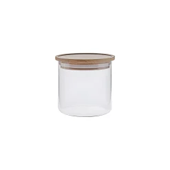 Vorratsglas Simax 0,4 Liter mit Holzdeckel