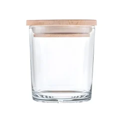 Vorratsglas 'Würzi' 200 ml mit Holzdeckel, 3er Pack