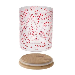 Vorratsglas 'Zuckerstange' 700 ml mit Holzdeckel