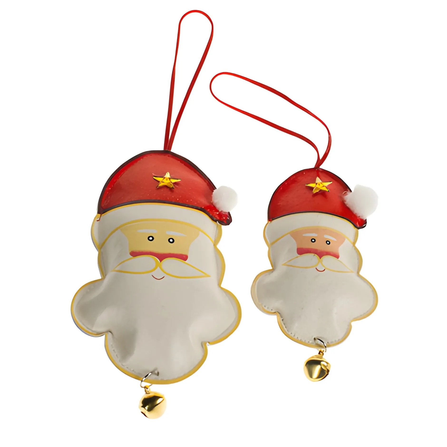 Weihnachtsanhänger 'Weihnachtsmann' - 2er Set