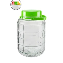 Weithalsglas 5 Liter mit Henkel
